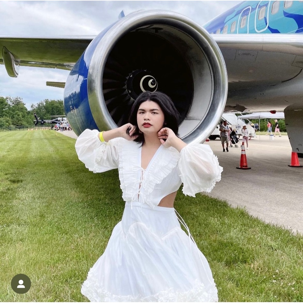 Dear jose cut out dress